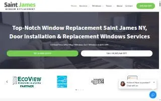 Saint James Windows and Doors of Port Jefferson Station website