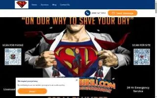 SuperPlumbers Long Island website