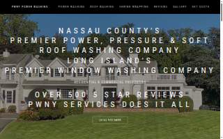 Power & Pressure Washing Nassau County - Slate Roof & Soft Wash Roof Cleaning, Shrink Wrapping - PWNY Services