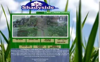 Shadyside Landscaping website