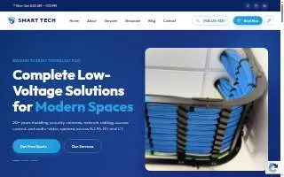 SMARTTECH Security & Automation of Great Neck website