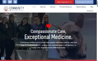Community Animal Care website