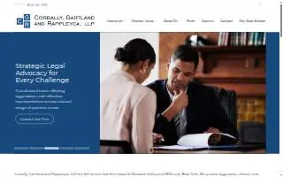 Corbally Gartland and Rappleyea, LLP website
