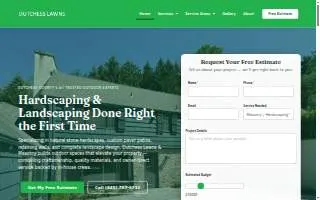 Dutchess Lawns & Masonry website
