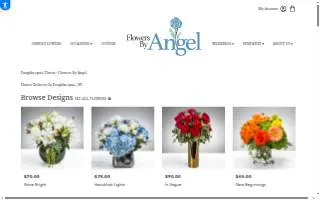 Flowers by Angel website
