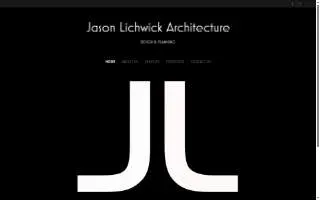 Jason Lichwick Architecture PLLC website