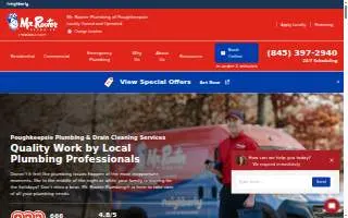 Mr. Rooter Plumbing of Poughkeepsie website