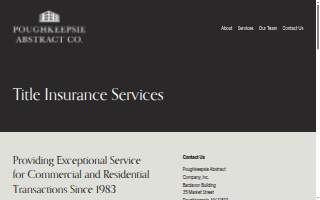 Poughkeepsie Abstract Company, Inc.