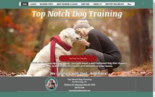 Top Notch Dog Training of Poughkeepsie website