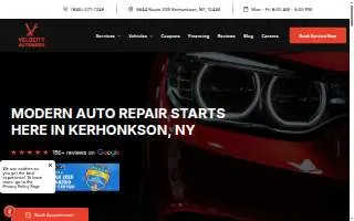 Velocity Autoworx of Poughkeepsie website