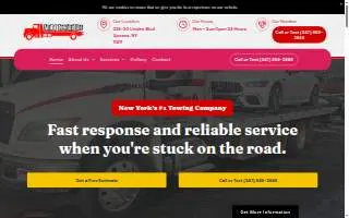 And 1 Towing Inc of Queens website
