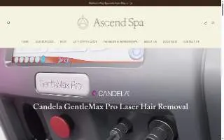 Ascend Wellness & Medical Spa website