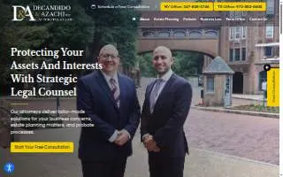 DeCandido & Azachi website