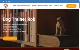 Dog Trainer Rob - Canine Nutritionist - Dog Equipment website