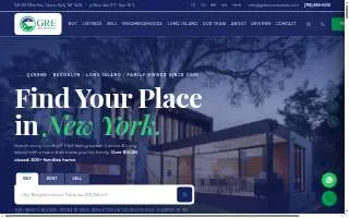 Gadura Real Estate website