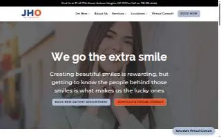 Jackson Heights Orthodontics website