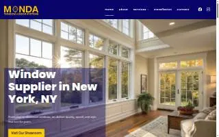 Monda Window & Door Systems, Inc. website