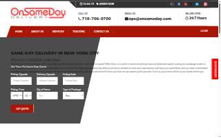 On Sameday Delivery Inc