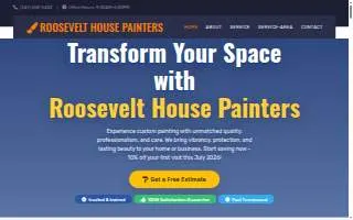 Roosevelt House Painters of Queens website