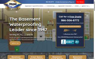 Vulcan Basement Waterproofing of Queens