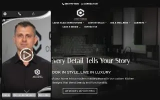 Craftsmen Construction & Design of Rochester website