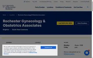 Gynecology and Obstetrics Associates website