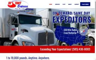 Instant Express website