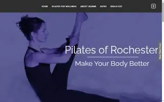 Pilates of Rochester website