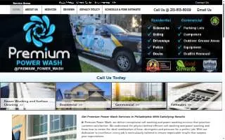 Premier Power Wash of Rochester website