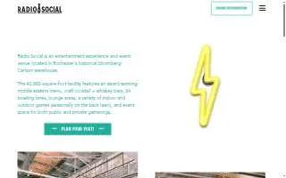 Radio Social website