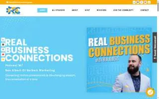 Real Business Connections website