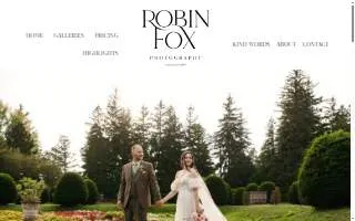Robin Fox Photography website