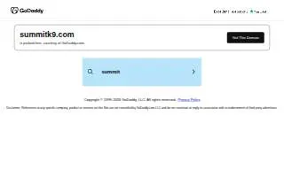 Summit K9 of Rochester website