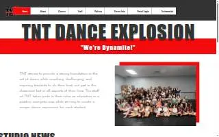 TNT Dance Explosion of Rochester website