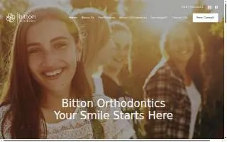Bitton Orthodontics, PLLC website