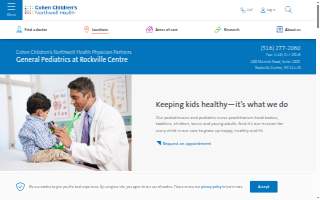 Cohen Children's Northwell Health Physician Partners General Pediatrics at Rockville Centre