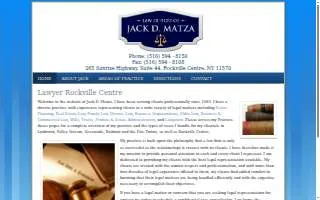 Ross & Matza website
