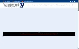 Westwood Tax & Consulting LLC website