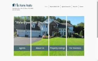 1st Rome Realty website