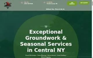 Copper City Landscaping website