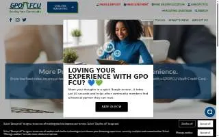 GPO Federal Credit Union of Rome website