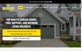 Marcellus Overhead Door Inc website