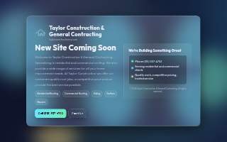 Taylor Construction and General Contracting, LLC