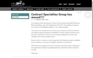 Contract Specialties Group