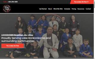 Lock Down Brazilian Jiu-Jitsu