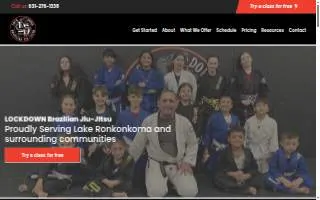 Lock Down Brazilian Jiu-Jitsu of Ronkonkoma website