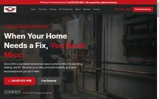 Micci Plumbing & Heating, Inc. of Ronkonkoma website