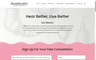 Audiology of Nassau County website