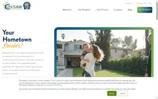 Contour Mortgage - Bronx website
