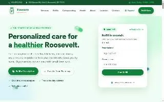 Ensure Pharmacy website